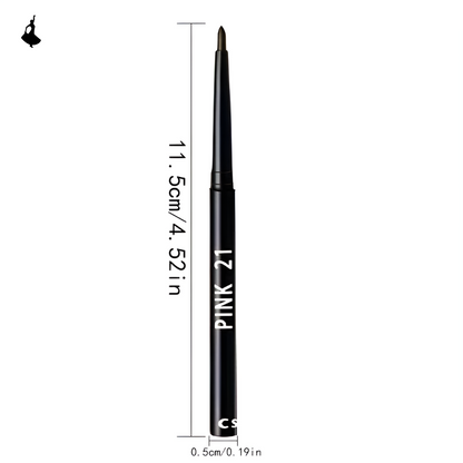 Kit 10 Lápis de Olho Preto à Prova D'Água